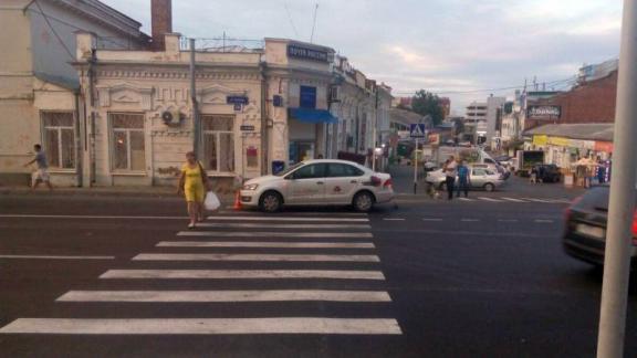На пешеходном переходе в Ставрополе невнимательный водитель сбил ребенка