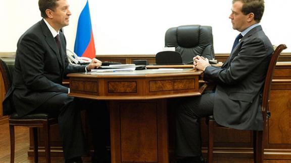Губернатор Гаевский пообещал Медведеву: Ставрополье станет кузницей умной экономики