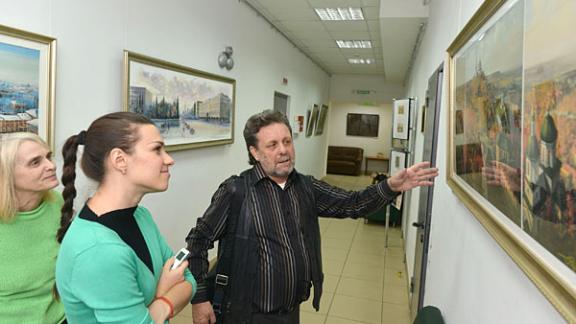 Проект «Губернский Ставрополь» представил Владимир Грибачев в краевой Лермонтовской библиотеке