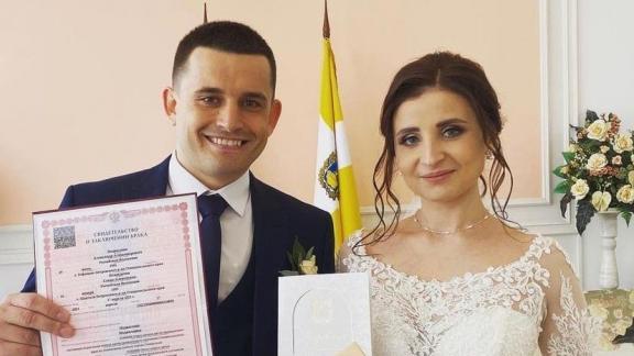 Ставропольским молодожёнам на бракосочетаниях вручают письма с фронта