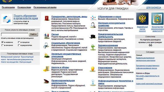 На Ставрополье госуслугами через Интернет воспользовались 1,5 тысячи человек с начала 2015 года
