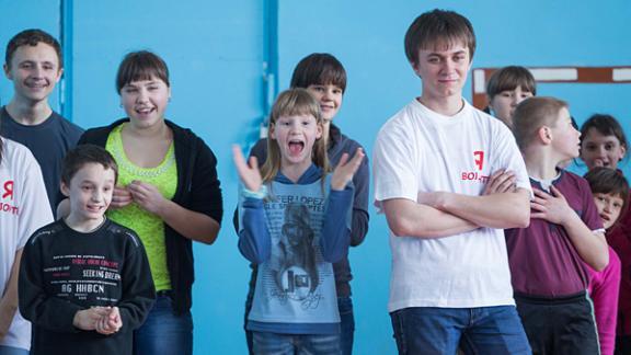 Волонтеры провели в Невинномысске олимпиаду для детей из школы-интерната