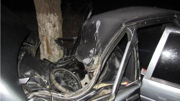 В Благодарненском районе водитель «ВАЗа» врезался в дерево и погиб
