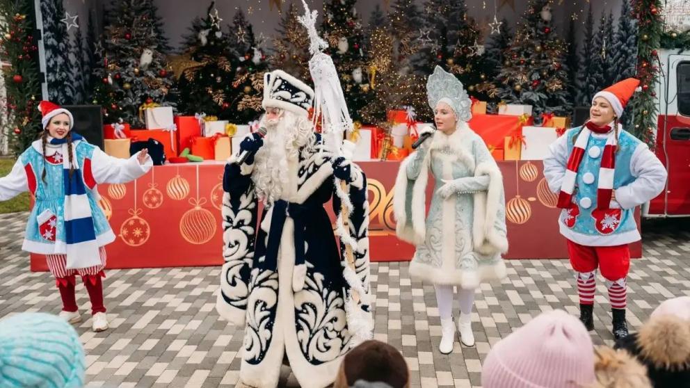 «Новогодний маршрут» в Ставрополе собрал 1,6 тысяч детей