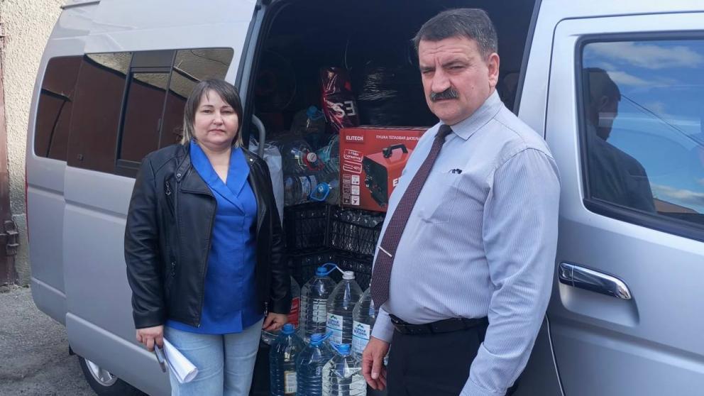 Из Изобильненского округа бойцам СВО на донецком направлении направлен гуманитарный груз