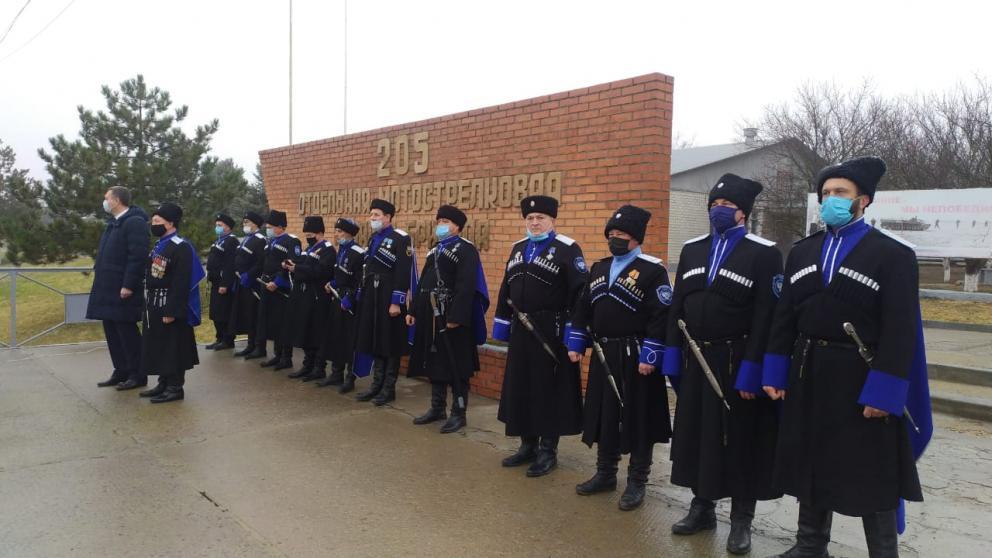 На Ставрополье Терские казаки приняли участие в принятии военной присяги