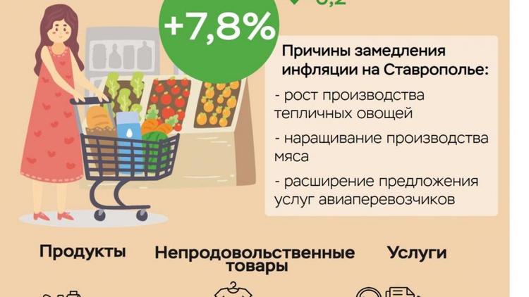 Как ведут себя цены на Ставрополье: инфляция снижается