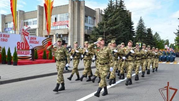 Росгвардейцы в Пятигорске стали участниками торжественных мероприятий 9 Мая