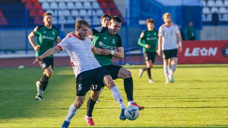 Футболисты пятигорского «Машука» отметились фантастическим голом и общей победой