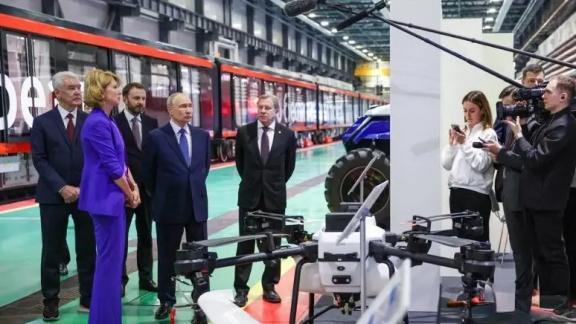 Президенту России представлены разработки СтГАУ в области беспилотных сельхозмашин