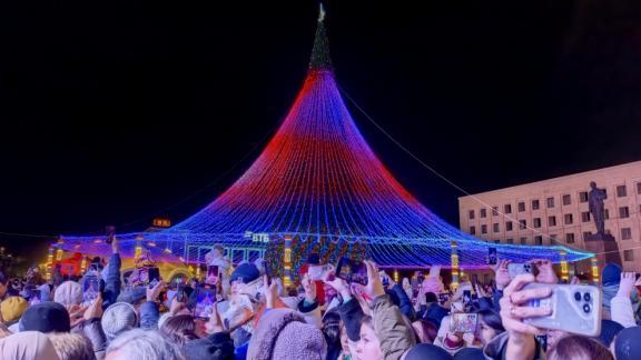 В Ставрополе открыли главную городскую ёлку