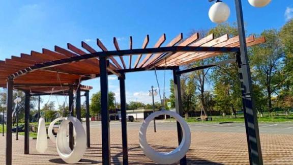 В селе Кировского округа Ставрополья завершили озеленение территории