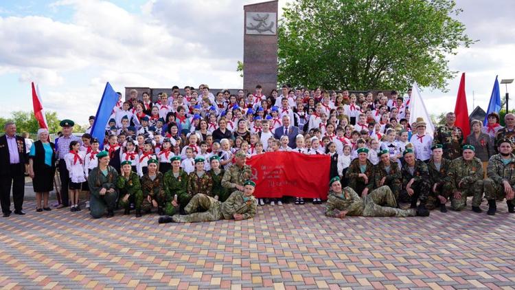 Арзгирский округ Ставрополья встретил автопробег «Эх, путь-дорожка фронтовая» 