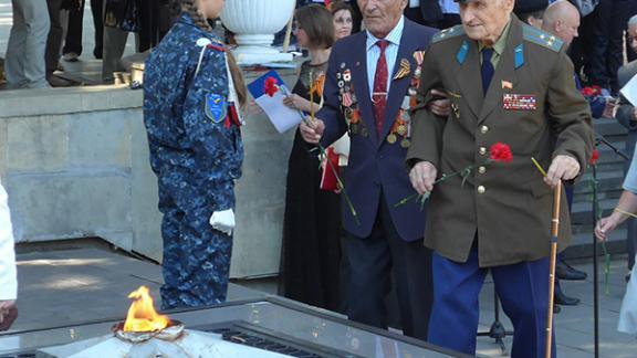 В Кисловодске прошел митинг в память 70-летия победы над Японией