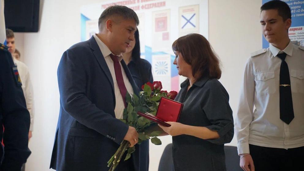 В Ессентуках посмертно наградили героя СВО орденом Александра Невского