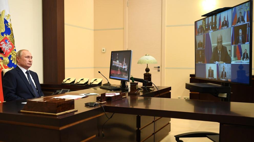 Президент РФ провёл совещание с постоянными членами Совета Безопасности