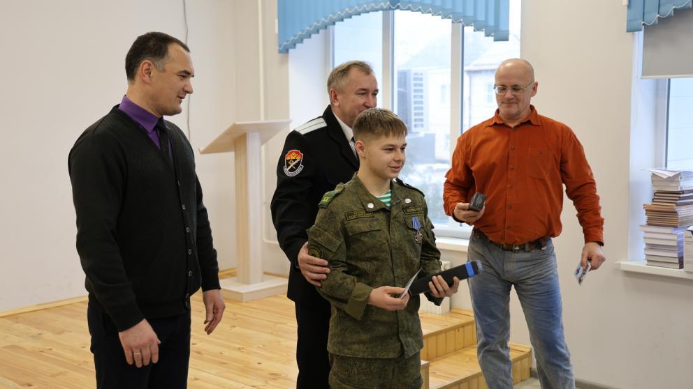 На Ставрополье наградили лучший казачий класс России 