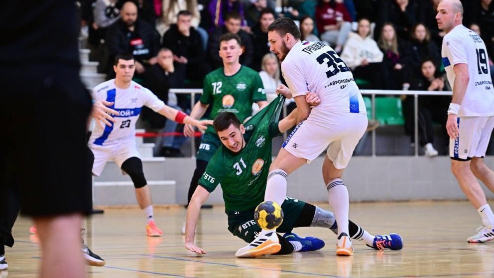 Ставропольские баскетболисты провели матчи в высшей лиге