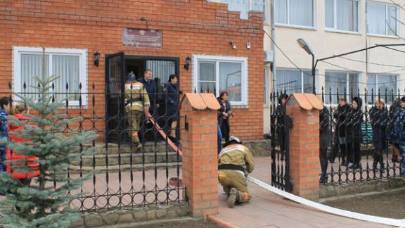 В исправительной колонии на Ставрополье произошел пожар. Учебный