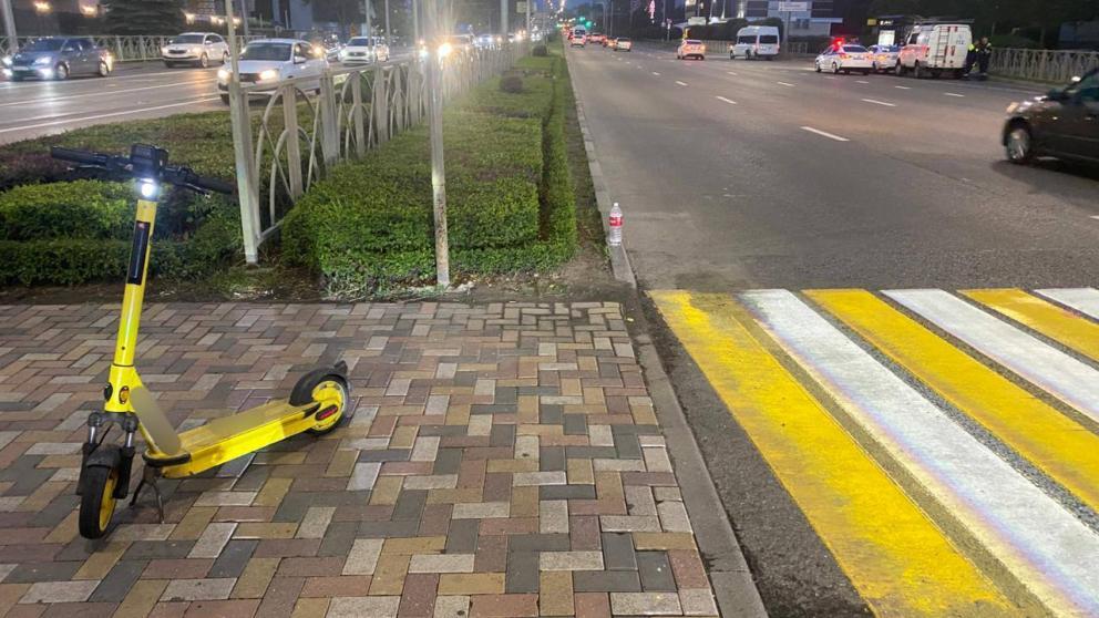 17-летний водитель электросамоката пострадал в ДТП в Ставрополе