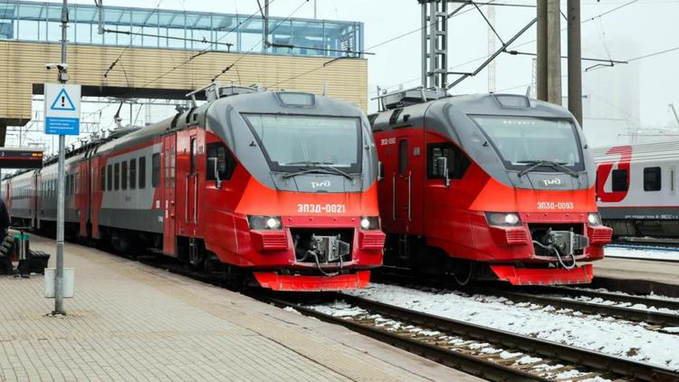 На Ставрополье в 2025 году пригородные поезда перевезли 6,5 миллиона пассажиров