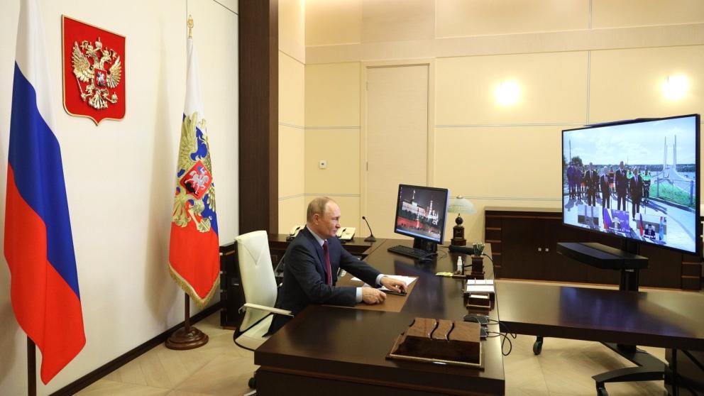 Владимир Путин: Строители создают облик современной России