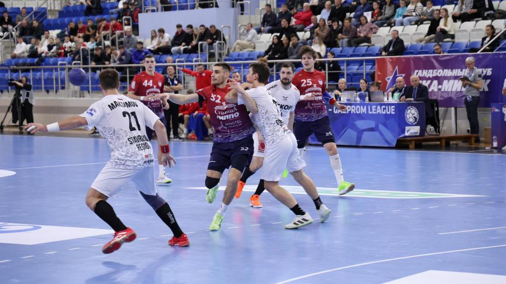 Гандболисты ставропольского «Виктора» в Минске уступили армейцам