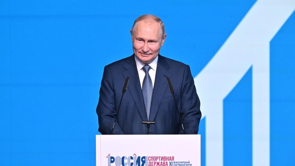 Президент РФ: Спорт – один из государственных приоритетов