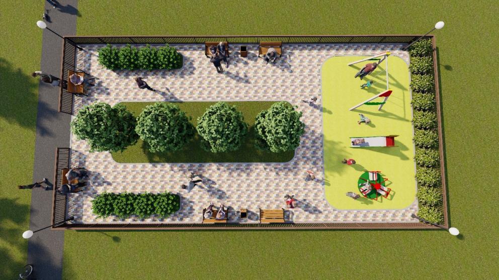 В посёлке Новый Маяк появится зона отдыха