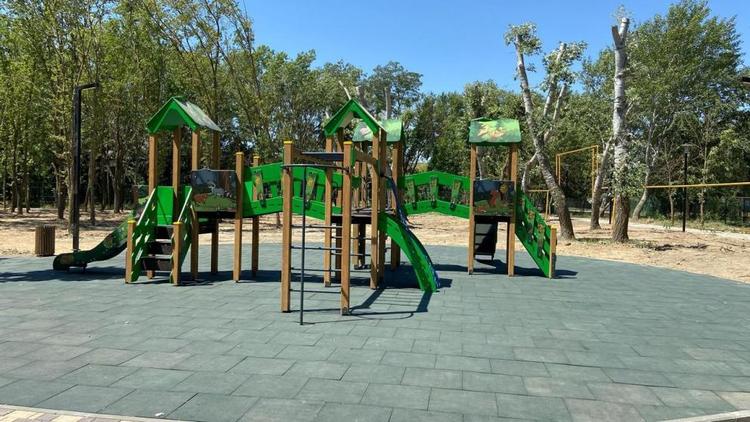 В Левокумском округе в 2025 году реализовали 8 проектов благоустройства