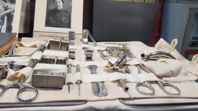 В Железноводске открыли выставку о военных буднях города