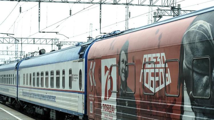 «Поезд Победы» продолжает путь