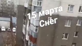 Соцсети: В Ставрополь вернулся снег