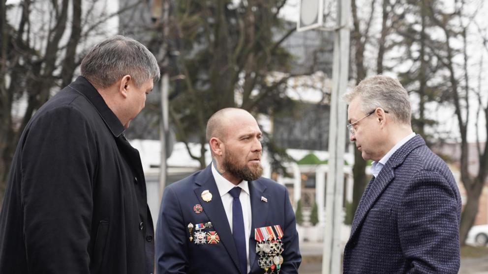 Губернатор Ставрополья осмотрел обновлённые общественные пространства в Ессентуках