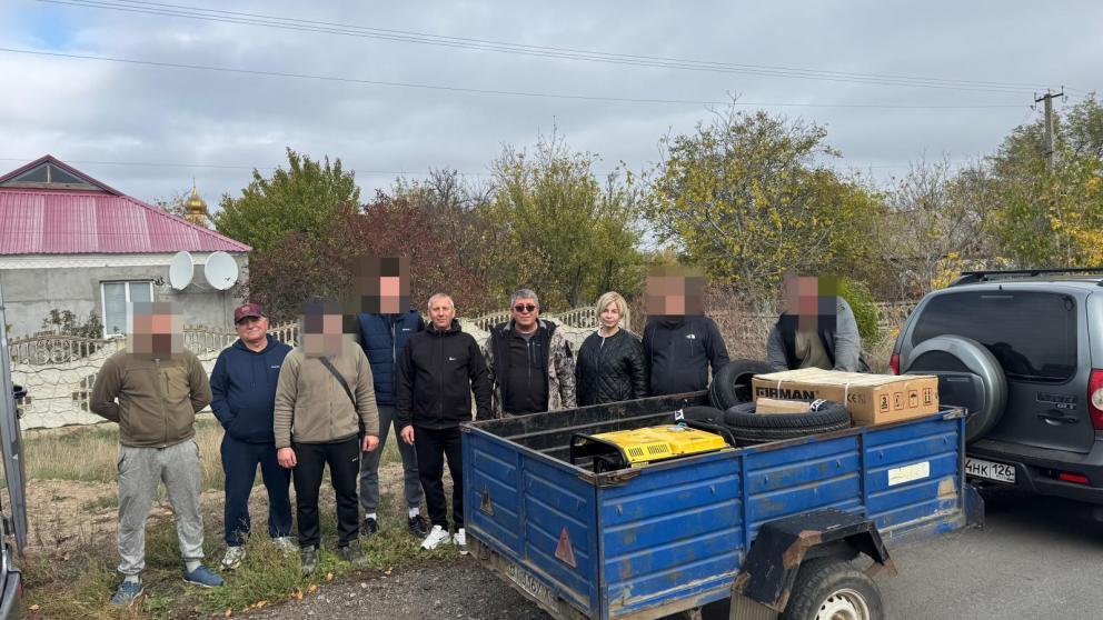 В зону СВО доставлен очередной гуманитарный груз из Труновского округа