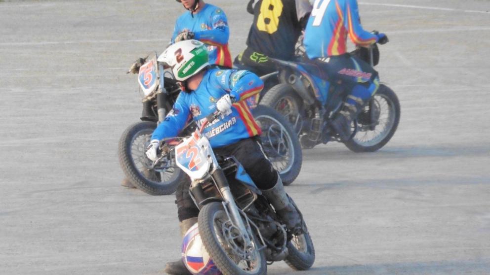 Мотоболисты ипатовского «Колоса» отпраздновали девятый успех в чемпионате страны