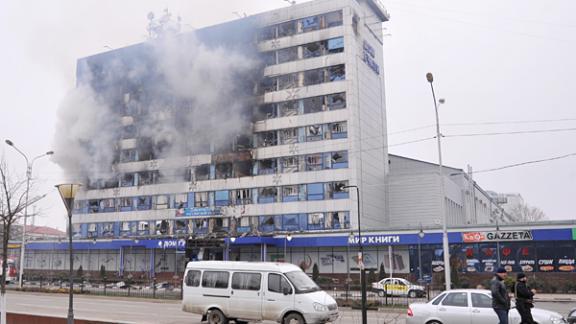 В Грозном вооруженные лица захватили Дом печати