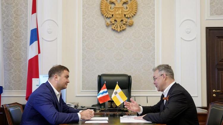 Губернатор Владимиров: Развиваем сотрудничество между Ставропольем и Омской областью