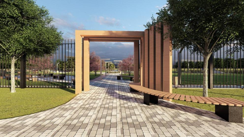 В селе Арзгир на Ставрополье благоустроят сквер