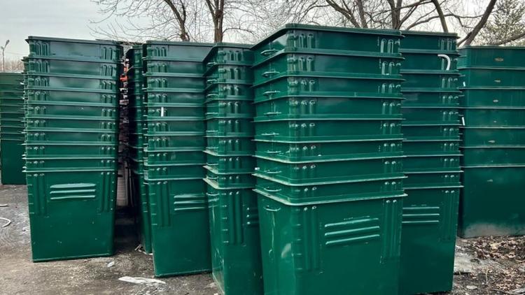 В 2024 году на Ставрополье закупили более
2 тысяч контейнеров для ТКО