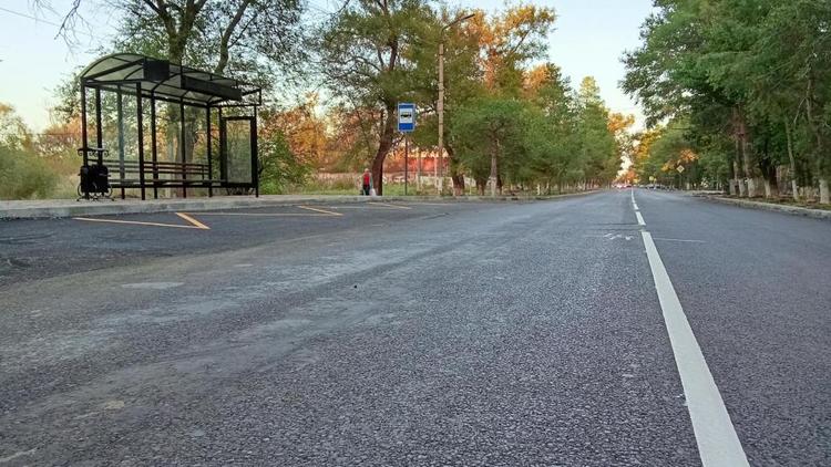 В Ипатовском округе Ставрополья отремонтировали три дорожных участка