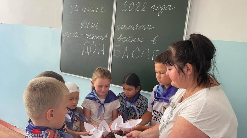 В Андроповском округе Ставрополья почтили память юных жертв войны