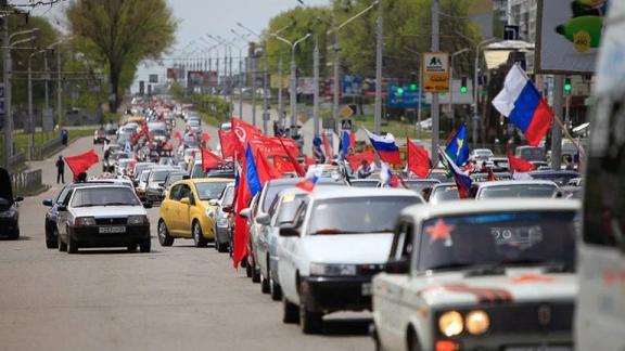 Традиционный автомарш Победы проедет по улицам Ставрополя 9 Мая