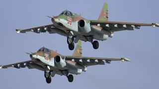 На Ставрополье военные лётчики отработали ракетно-бомбовый удар