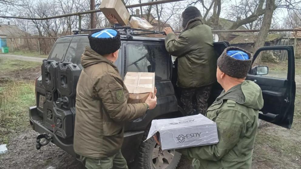 Более трёх тонн гуманитарного груза передали в зону СВО из Ипатовского округа
