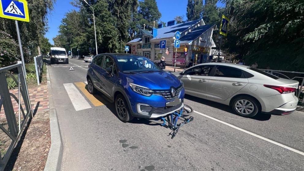 В Ставрополе 80-летний водитель сбил 10-летнего ребенка на велосипеде