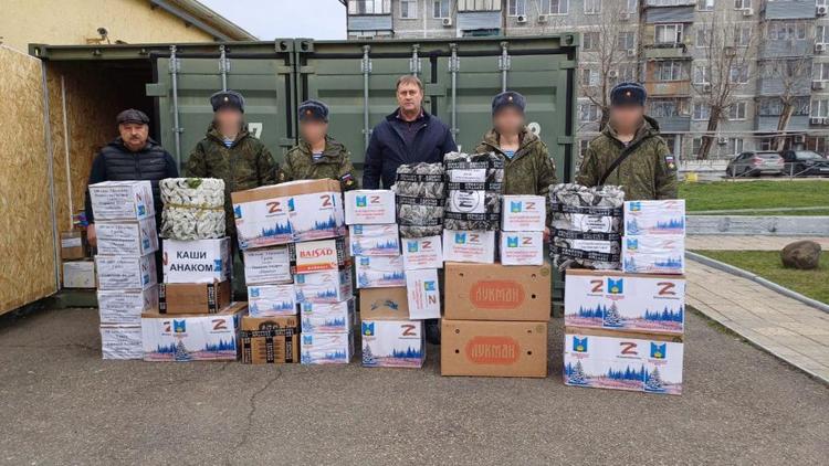 Благодарненский округ Ставрополья отправил полезный груз в зону спецоперации