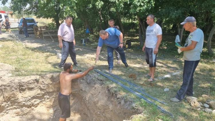 В станице Суворовской на Ставрополье приступили к ремонту моста через Куму