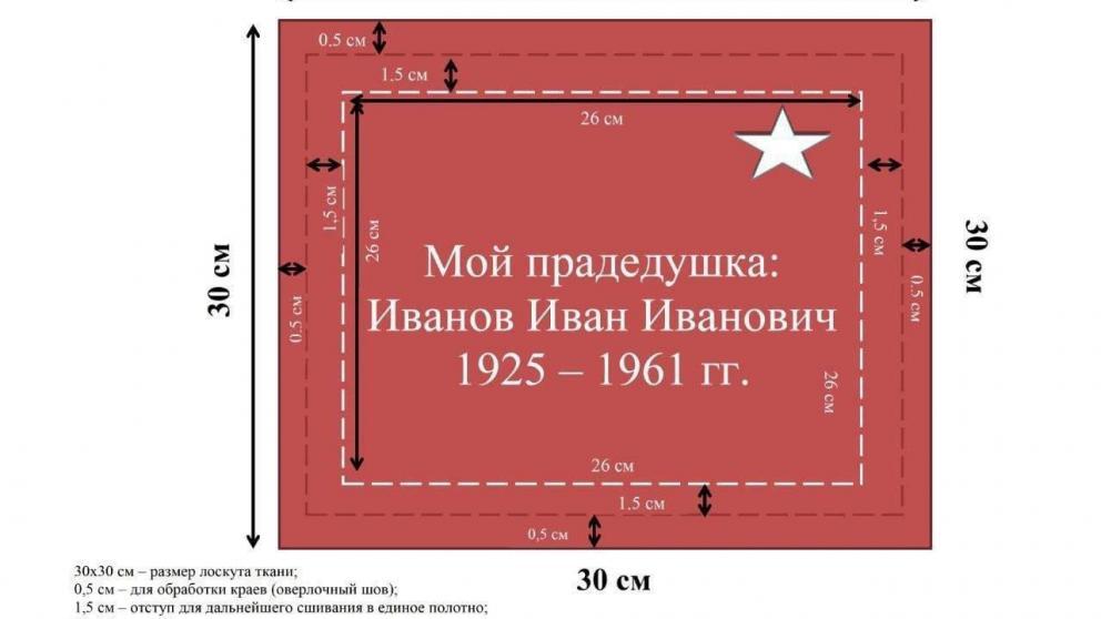 В Будённовском округе стартует акция «Полотно Памяти» к 80-летию Победы