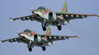 На Ставрополье разбился штурмовик Су-25УБ, летевший из Будённовска